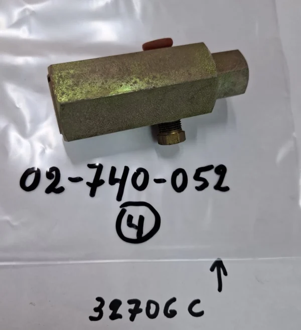 TRACTOR PARTS D120878 PRESSURE LIMITER BRAKE 02-740-052