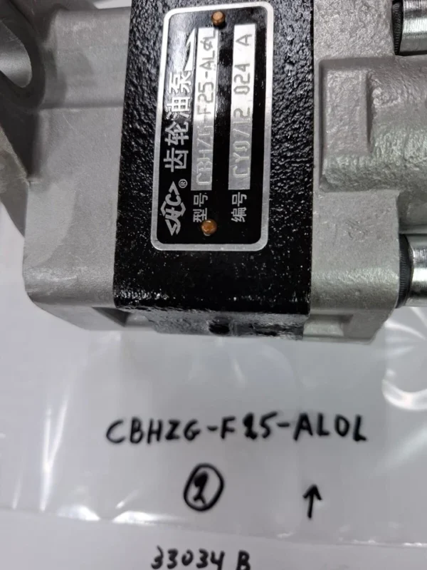 TRACTOR PARTS Hydraulic Gear Pump Forklift Oil Pump CBHZG-F25